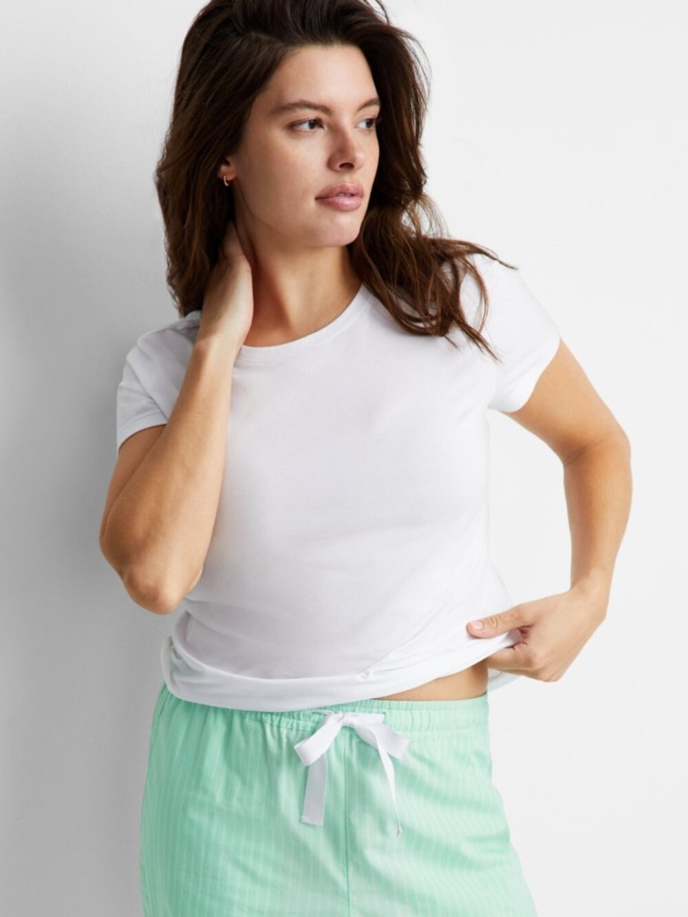 #1832 State of Day Women's Cotton Blend Short-Sleeve Sleep Tee